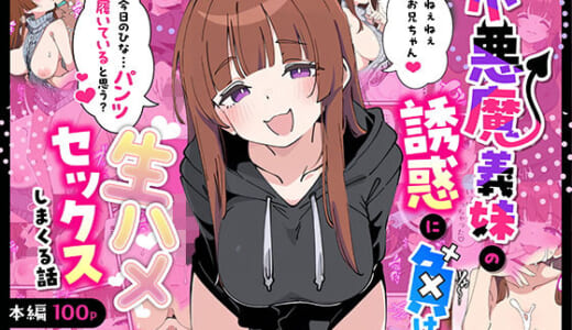 同人誌:小悪魔義妹の誘惑に負けて生ハメセックスしまくる話