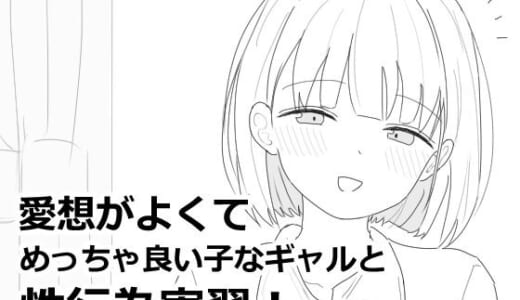 同人ゲーム:愛想がよくてめっちゃ良い子なギャルと性行為実習！