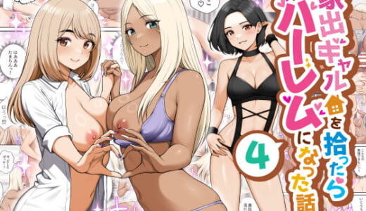 同人誌:家出ギャルを拾ったらハーレムになった話4