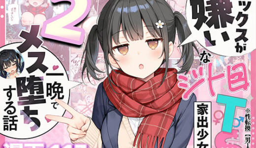 同人誌:セックスが嫌いなジト目TS家出少女を一晩でメス堕ちさせた話2〜亀甲縛り露出セックスで性欲覚醒編〜