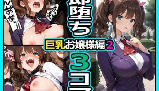同人CG:巨乳お嬢様編2 即堕ち3コマ