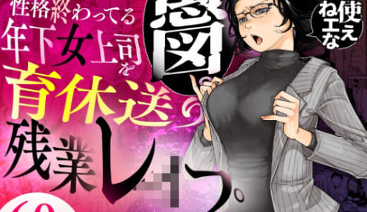 同人誌:性格終わってる年下女上司を育休送り残業レ●プ