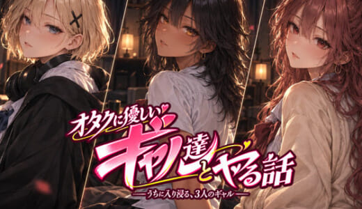 同人ゲーム:オタクに優しいギャル達とヤる話